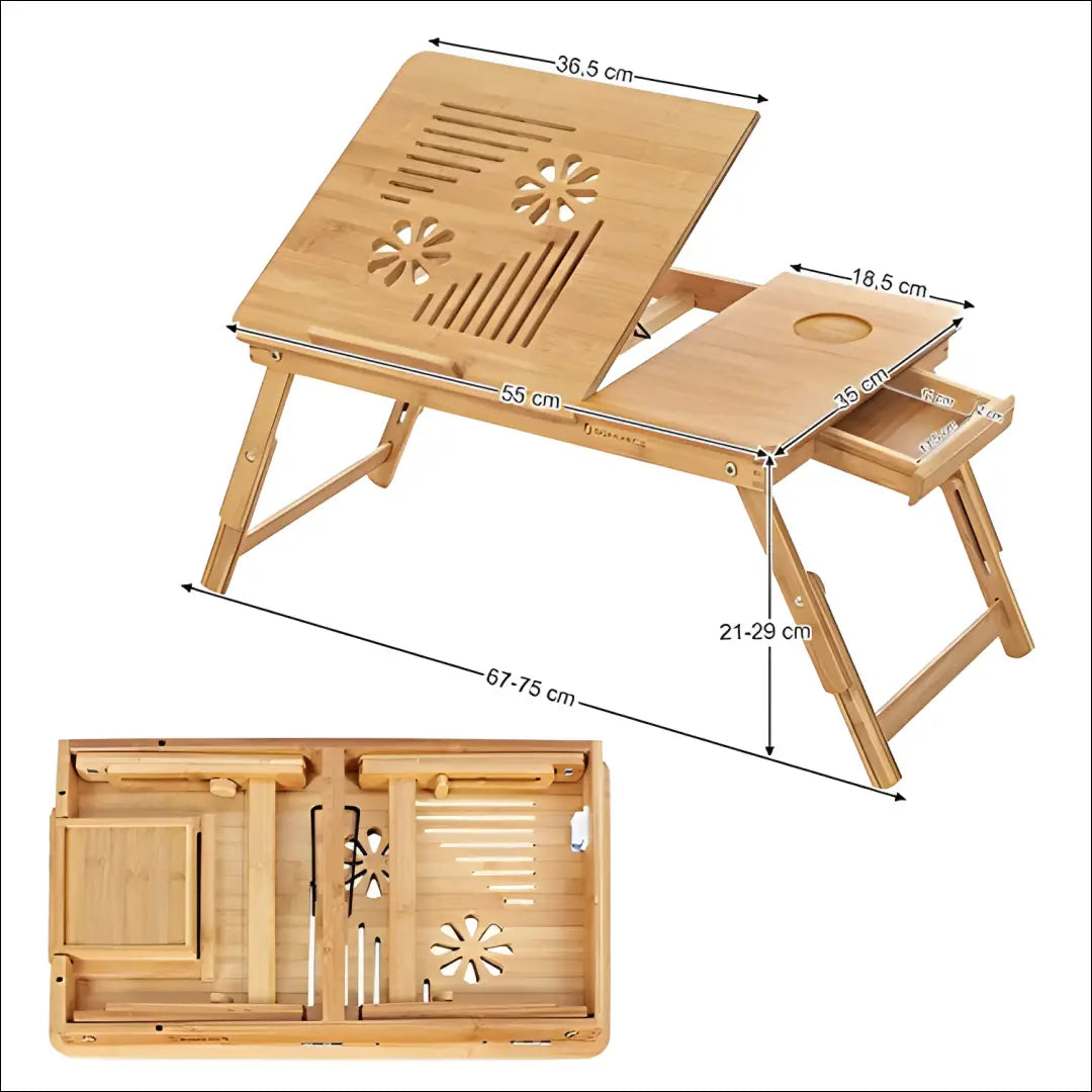 Nešiojamojo kompiuterio stalas SM661 - €58 Save 40% 50-100, __label:Pristatymas 5-14 d.d., biuro-baldai, biuro-stalai,