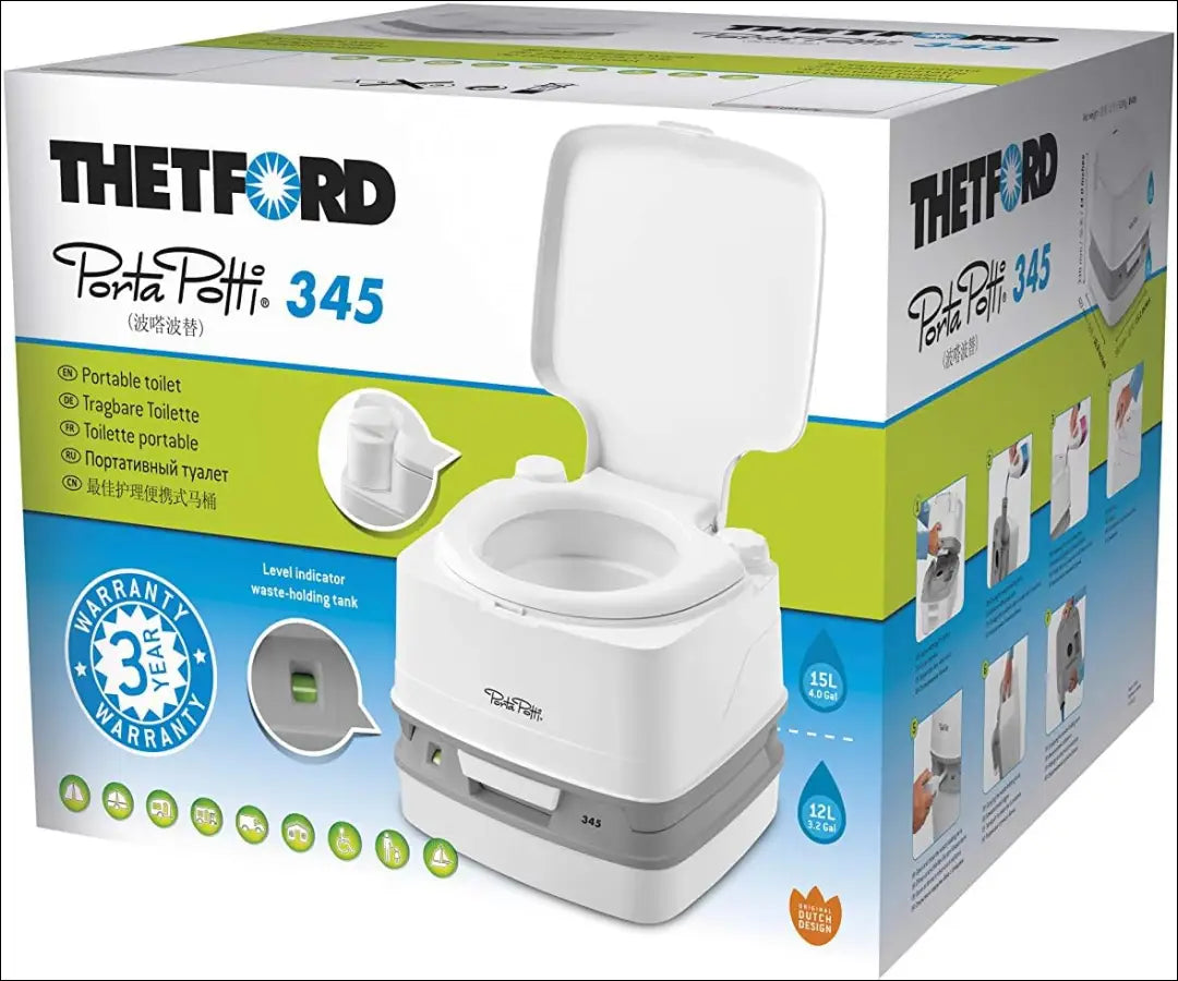Nešiojmas tualetas “Thetford 92814 Porta Potti 345” SP319 - €39 Save 50% 25-50, __label:Pristatymas 1-2 d.d.,