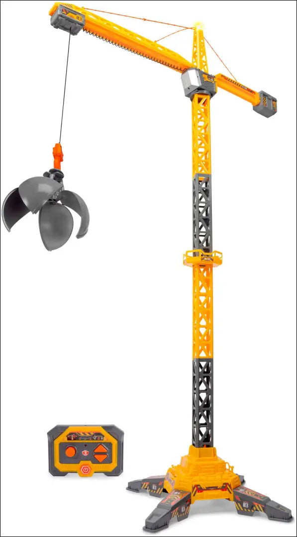 Nuotoliniu būdu valdomas žaislinis kranas „Dickie Toys“ DI12489 - €33 Save 50% 25-50, __label:Pristatymas 1-2 d.d.,