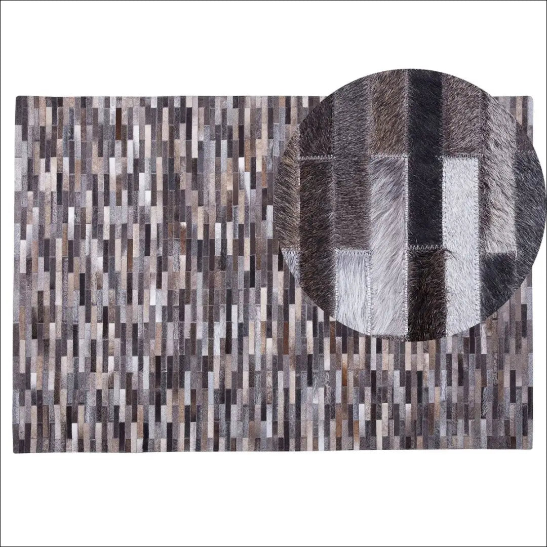 Odinis kilimas RU1215 - €265 Save 50% __label:Pristatymas 1-2 d.d., color-ruda, kilimai, material-oda, over-200 160 cm