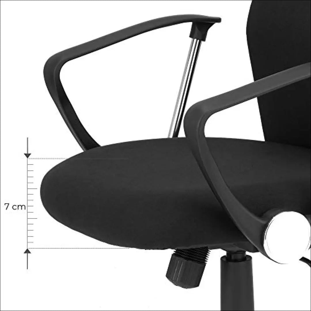 Ofiso kėdė SM774 - €138 Save 40% 100-200, __label:Pristatymas 5-14 d.d., biuro-baldai, biuro-stalai, notouch30 Juoda