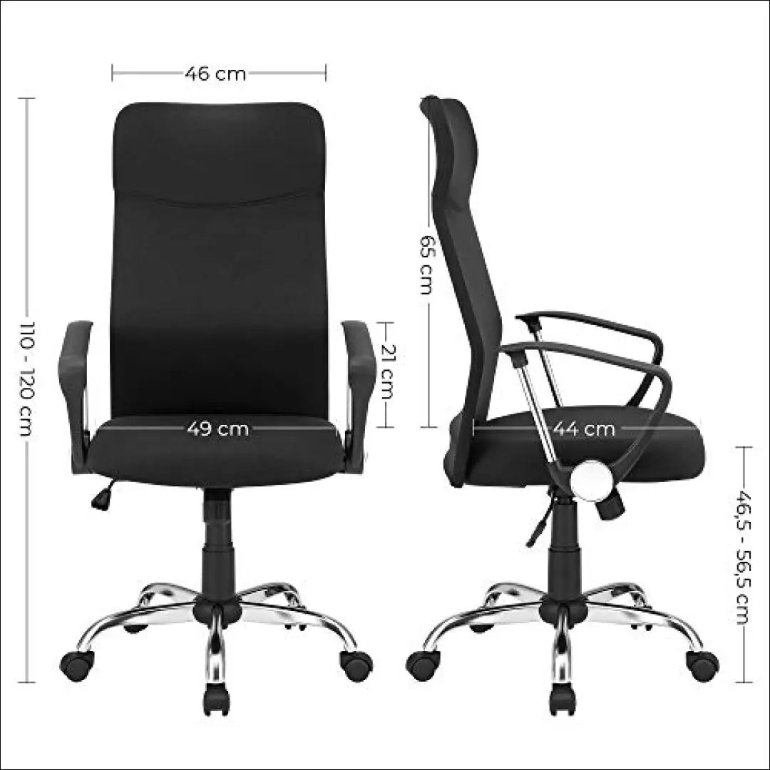 Ofiso kėdė SM774 - €138 Save 40% 100-200, __label:Pristatymas 5-14 d.d., biuro-baldai, biuro-stalai, notouch30 Juoda