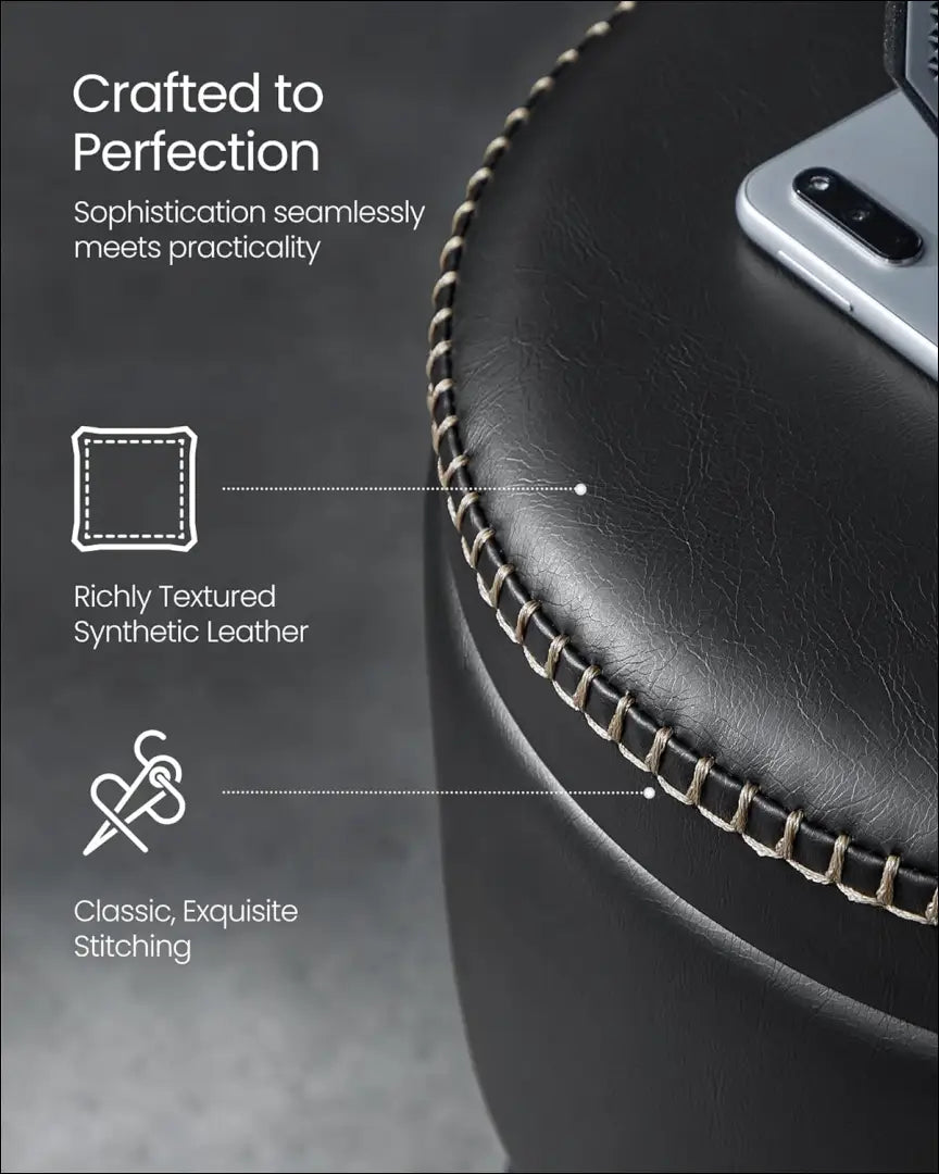 Otomanas SM1152 - €57 Save 40% 50-100, __label:Pristatymas 5-14 d.d., miegamojo, notouch30, otomanas 32x32x44cm / Juoda