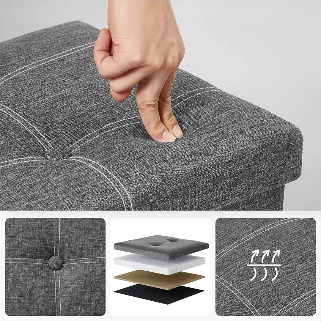 Otomanas SM1160 - €75 Save 40% 50-100, __label:Pristatymas 5-14 d.d., miegamojo, notouch30, otomanas 110x38x38cm