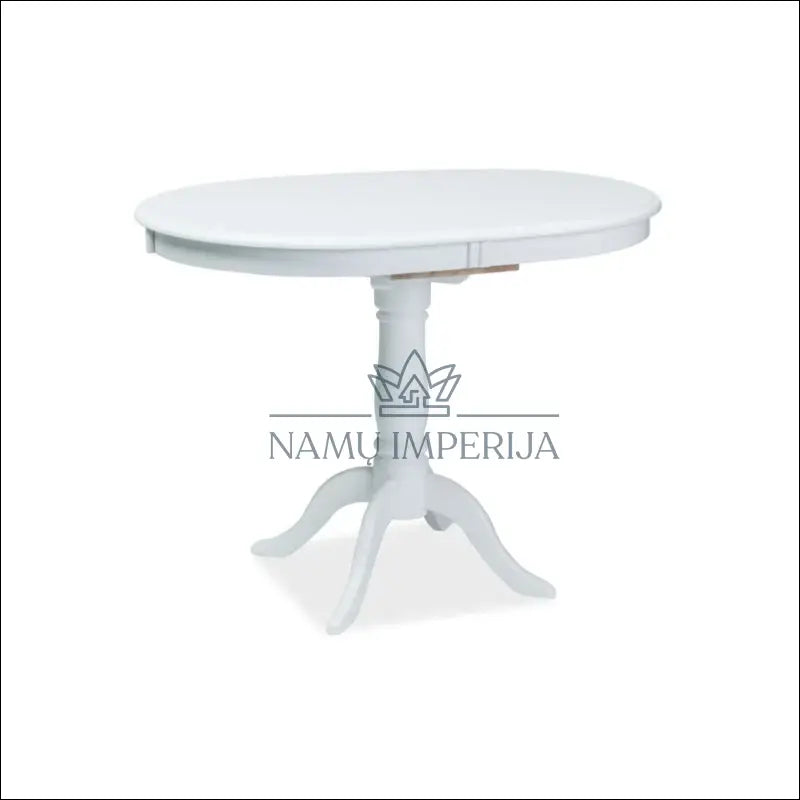 Ovalus padidinamas valgomojo stalas VI947 - €136 Save 60% 100-200, __label:Pristatymas 1-2 d.d., color-balta,