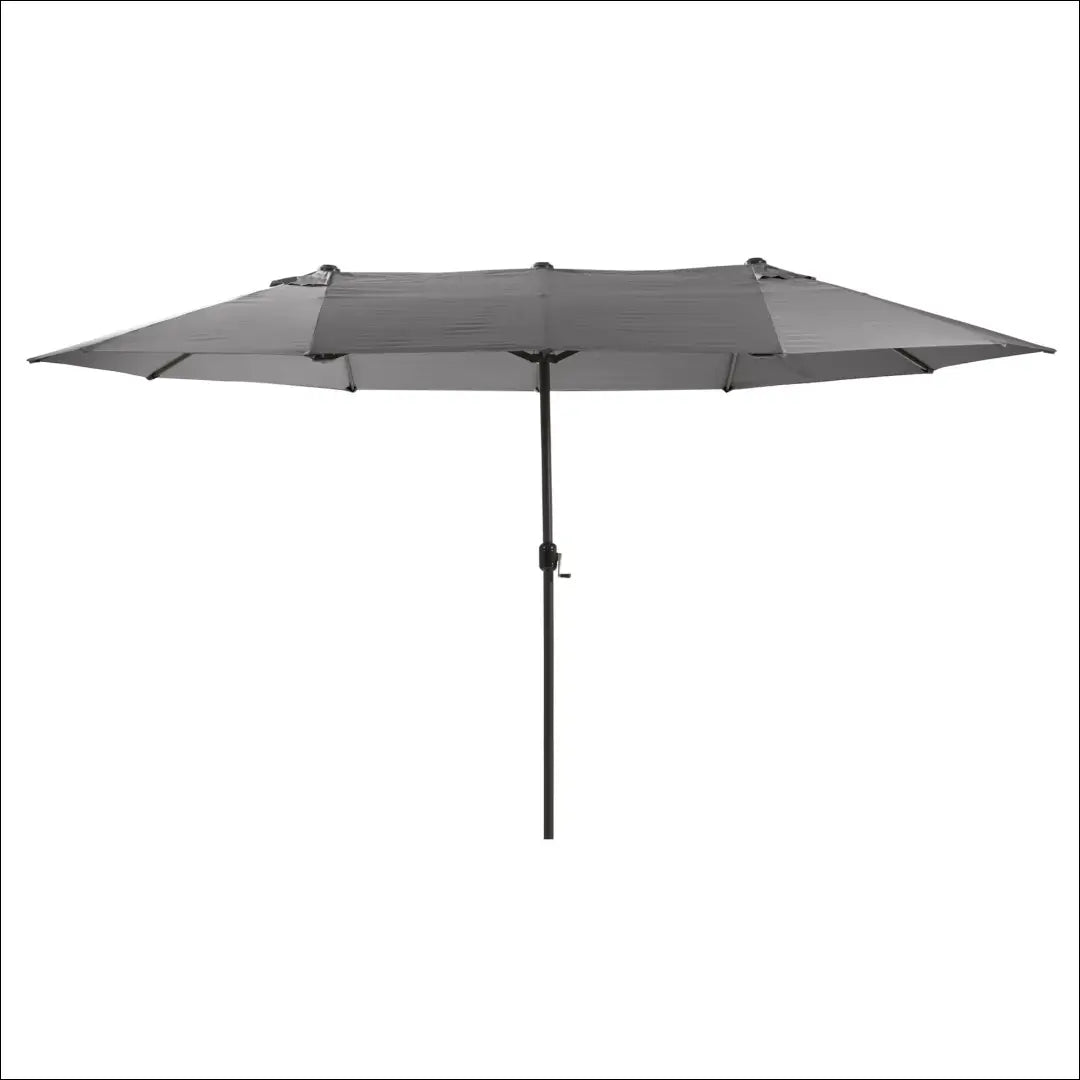 Ovalus skėtis LI640 - €92 Save 50% 50-100, __label:Pristatymas 1-2 d.d., color-pilka, lauko baldai, material-metalas