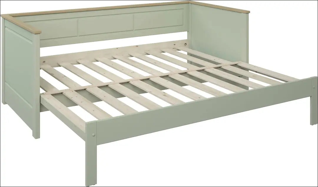 Padidinama lova GI870 - €180 Save 50% 100-200, __label:Pristatymas 1-2 d.d., color-zalia, lovos-miegamojo,