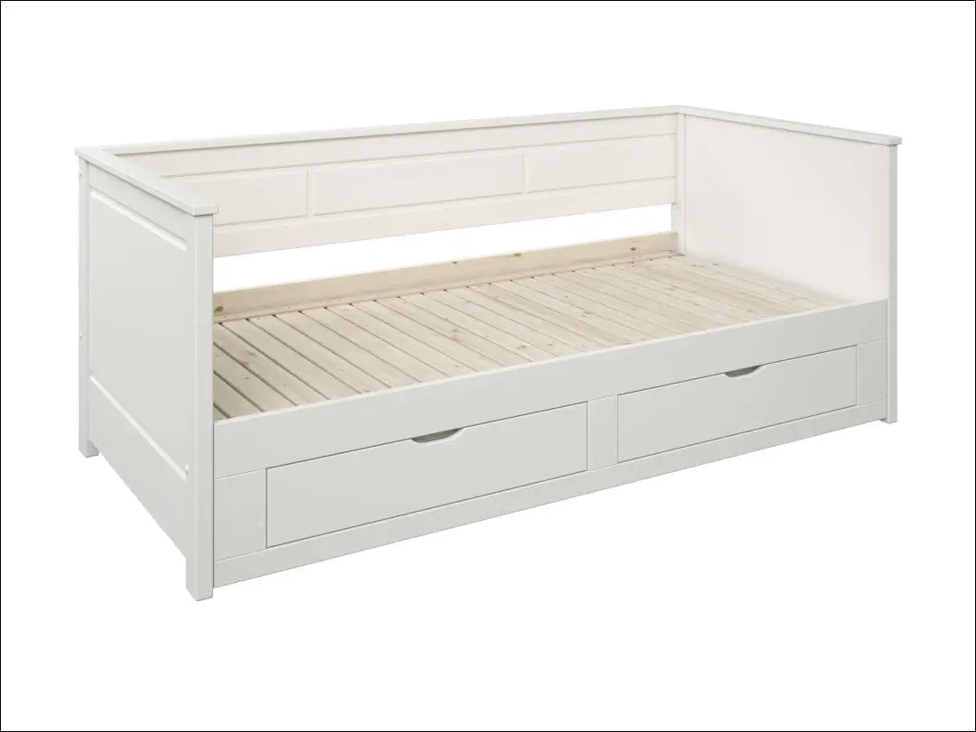 Padidinama lova su stalčiais GI946 - €210 Save 55% __label:Pristatymas 1-2 d.d., color-balta, material-medzio-masyvas,