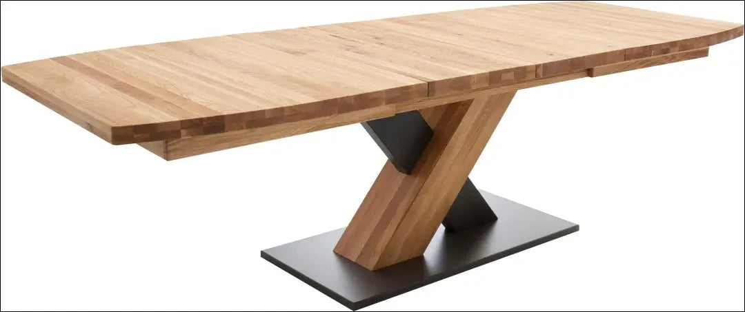 Padidinamas medinis valgomojo stalas VI1398 - €1,150 Save 50% __label:Pristatymas 1-2 d.d., color-juoda, color-ruda,