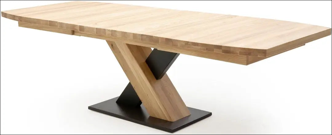 Padidinamas medinis valgomojo stalas VI1398 - €1,150 Save 50% __label:Pristatymas 1-2 d.d., color-juoda, color-ruda,