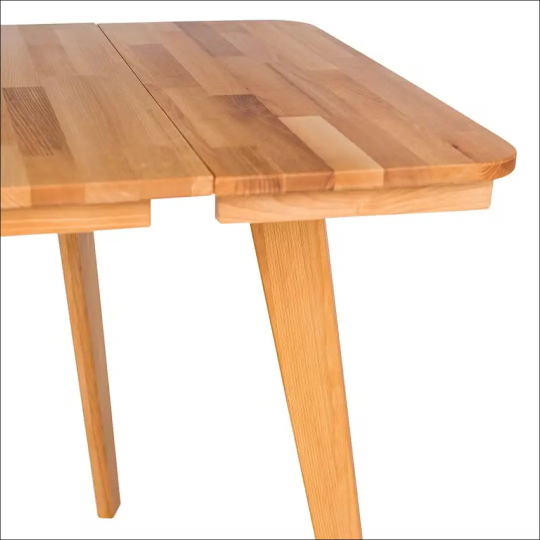 Padidinamas stalas VI1021 - €103 Save 50% 100-200, __label:Pristatymas 1-2 d.d., color-ruda, material-medzio-masyvas,