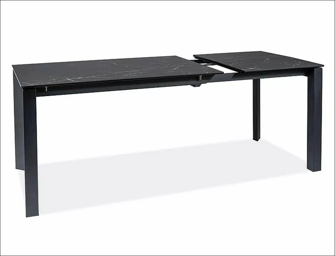 Padidinamas valgomojo stalas AL007 - €671 Save 20% __label:Pristatymas 5-14 d.d., color-juoda, material-keramika,