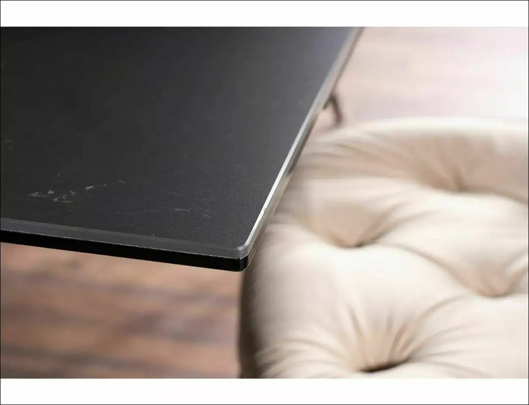 Padidinamas valgomojo stalas AL008 - €807 Save 20% __label:Pristatymas 5-14 d.d., color-juoda, material-keramika,