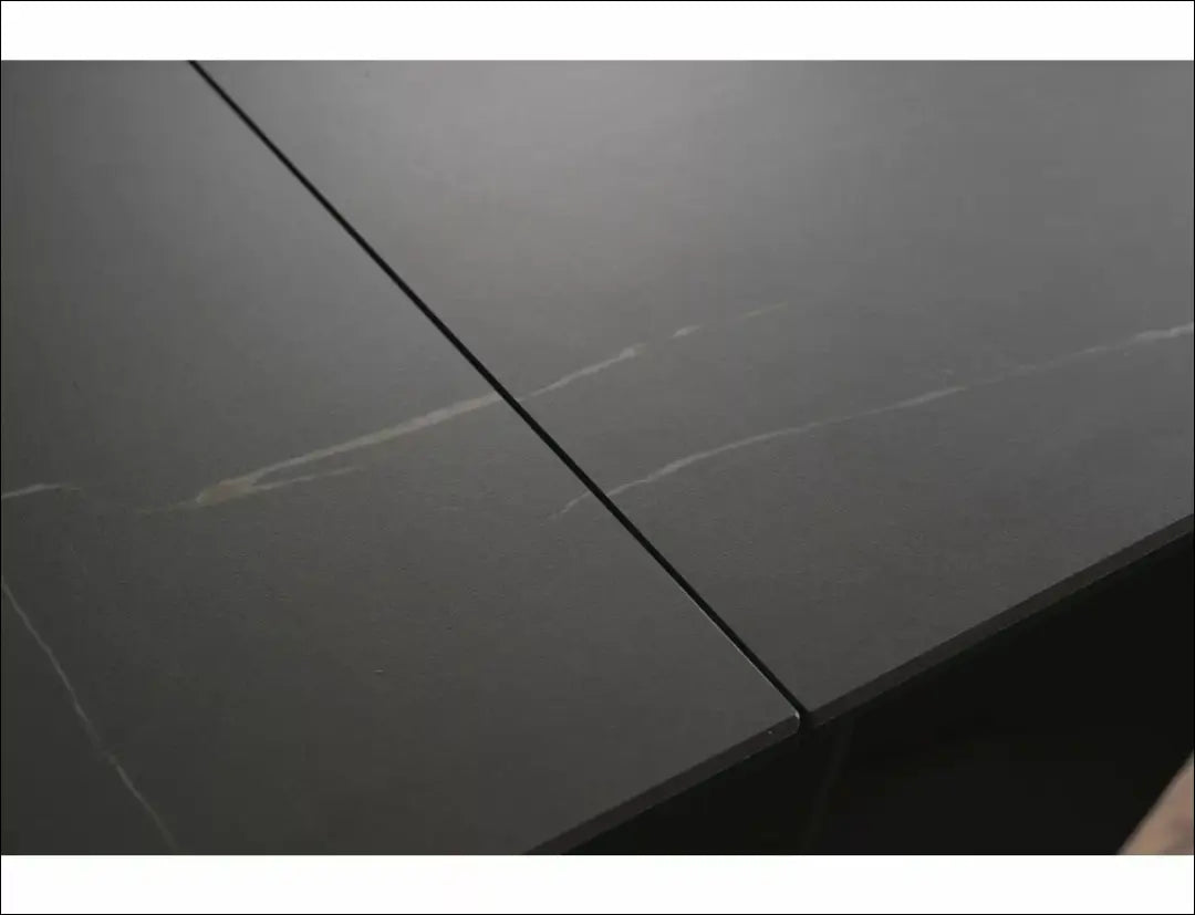 Padidinamas valgomojo stalas AL008 - €807 Save 20% __label:Pristatymas 5-14 d.d., color-juoda, material-keramika,