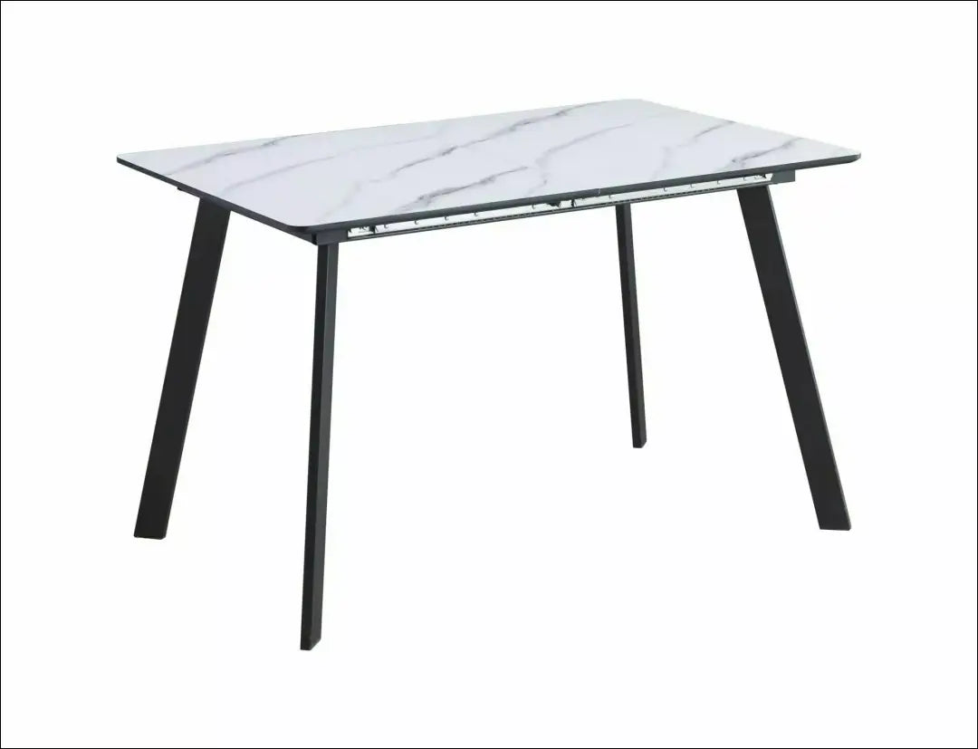 Padidinamas valgomojo stalas AL1010 - €215 Save 20% __label:Pristatymas 5-14 d.d., color-balta, color-juoda,