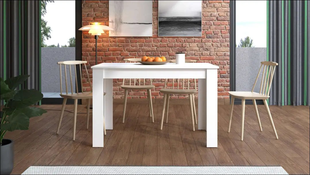 Padidinamas valgomojo stalas VI1181 - €155 Save 50% 100-200, __label:Pristatymas 1-2 d.d., color-balta,