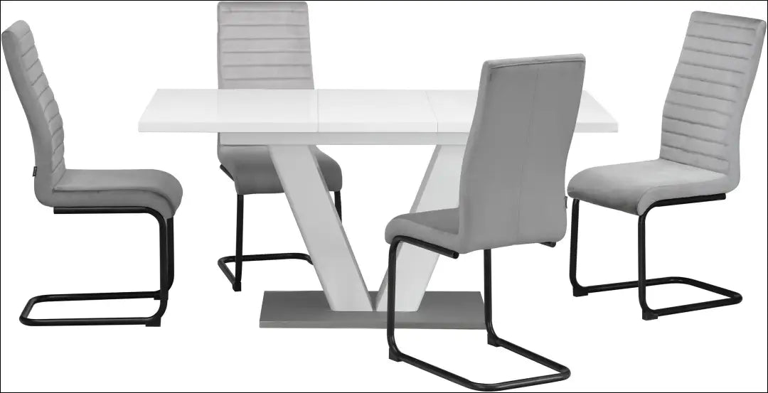 Padidinamas valgomojo stalas VI1415 - €180 Save 65% 100-200, __label:Pristatymas 1-2 d.d., color-balta, material-mdf,