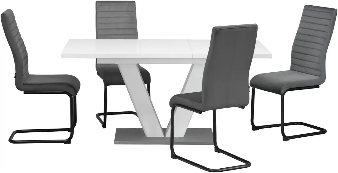 Padidinamas valgomojo stalas VI1415 - €180 Save 65% 100-200, __label:Pristatymas 1-2 d.d., color-balta, material-mdf,