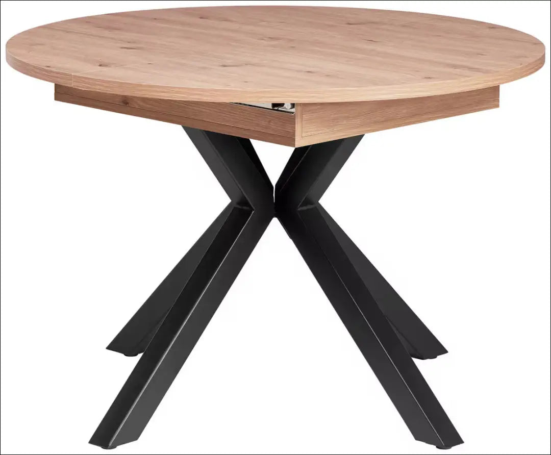 Padidinamas valgomojo stalas VI1526 - €150 Save 50% 100-200, __label:Pristatymas 1-2 d.d., color-juoda, color-ruda,