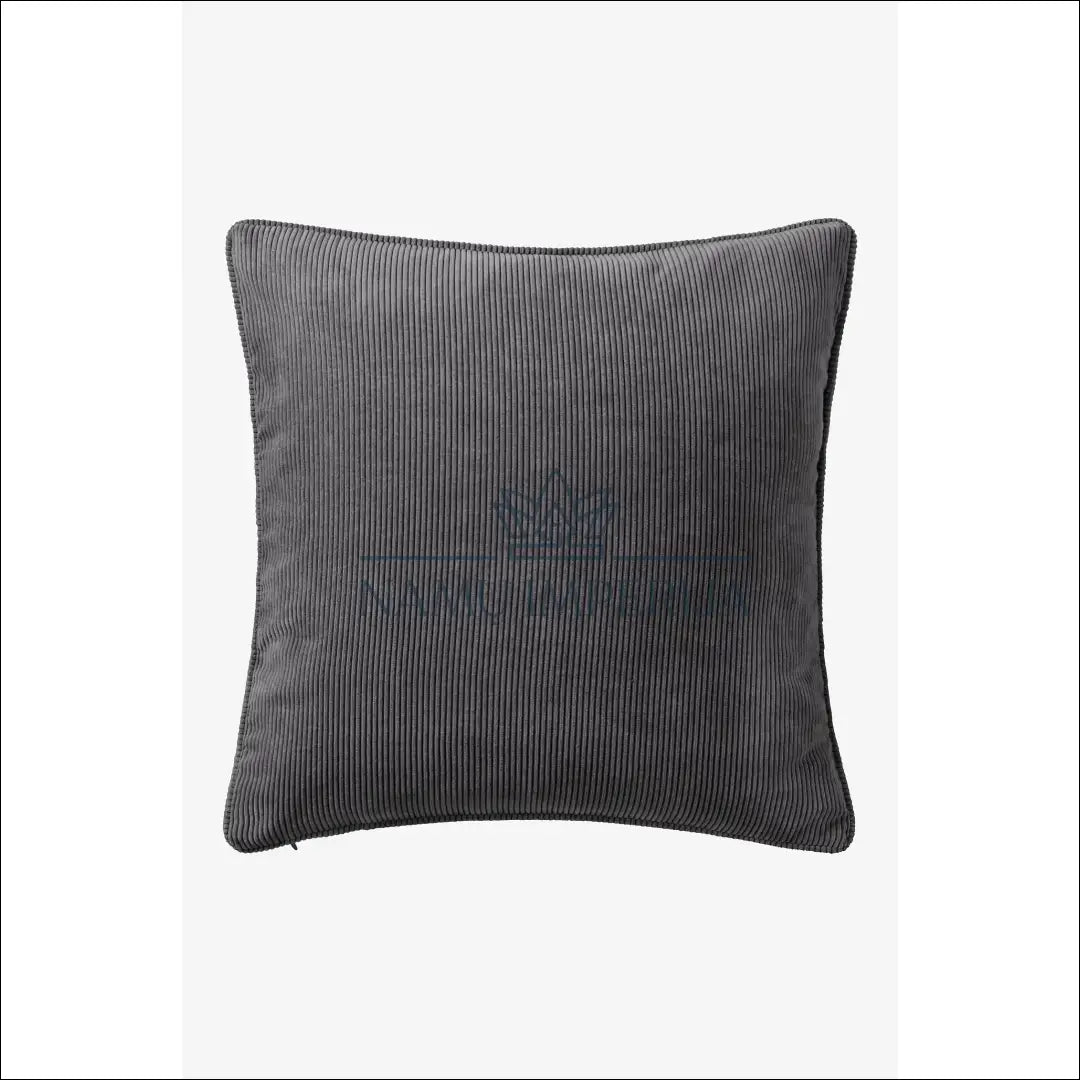 Pagalvėlės užvalkalas (60x60cm) DI6379 - €7 Save 60% __label:Pristatymas 1-2 d.d., color-pilka, interjeras,
