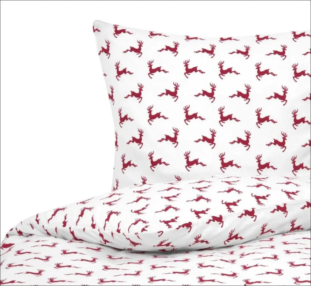 Pagalvės užvalkalas DI10618 - €5 Save 50% __label:Pristatymas 1-2 d.d., color-balta, color-raudona, material-flanele,