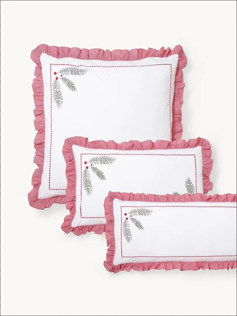 Pagalvės užvalkalas DI7028 - __label:Pristatymas 1-2 d.d., color-balta, color-raudona, material-medvilne,