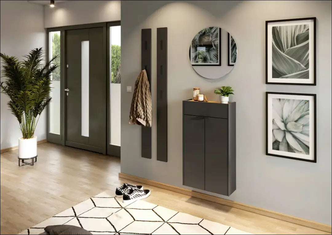 Pakabinama batų spintelė KI1668 - €110 Save 50% 100-200, __label:Pristatymas 1-2 d.d., batu-lentyna, batu-spintele,