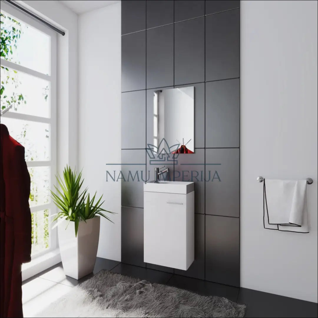 Pakabinama vonios spintelė KI1154 - €34 Save 50% 25-50, __label:Pristatymas 1-2 d.d., color-balta, material-mdf,