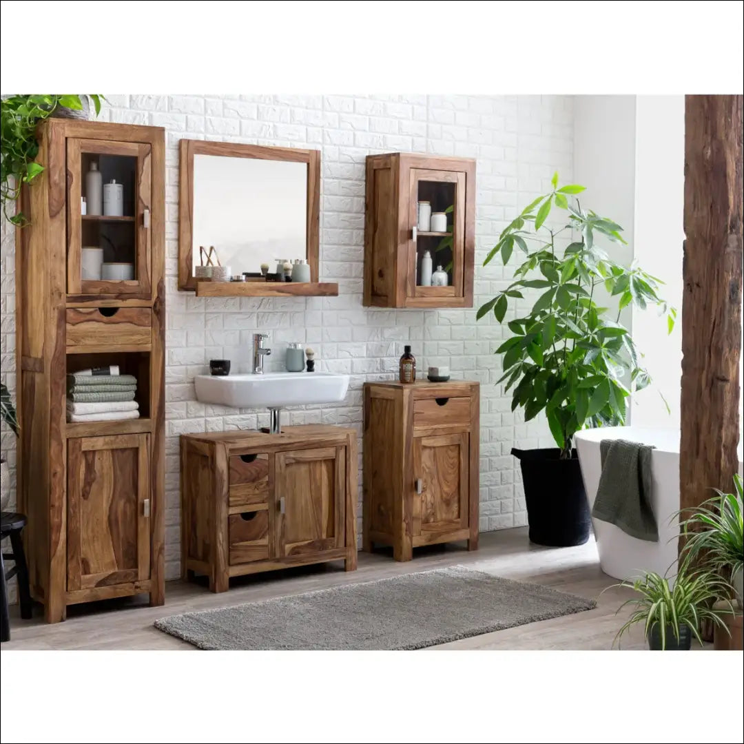 Pakabinama vonios spintelė KI1367 - €64 Save 50% 50-100, __label:Pristatymas 1-2 d.d., color-ruda,