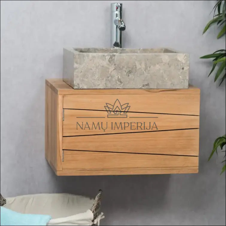 Pakabinama vonios spintelė KI645 - €104 Save 60% 100-200, __label:Pristatymas 1-2 d.d., color-ruda,