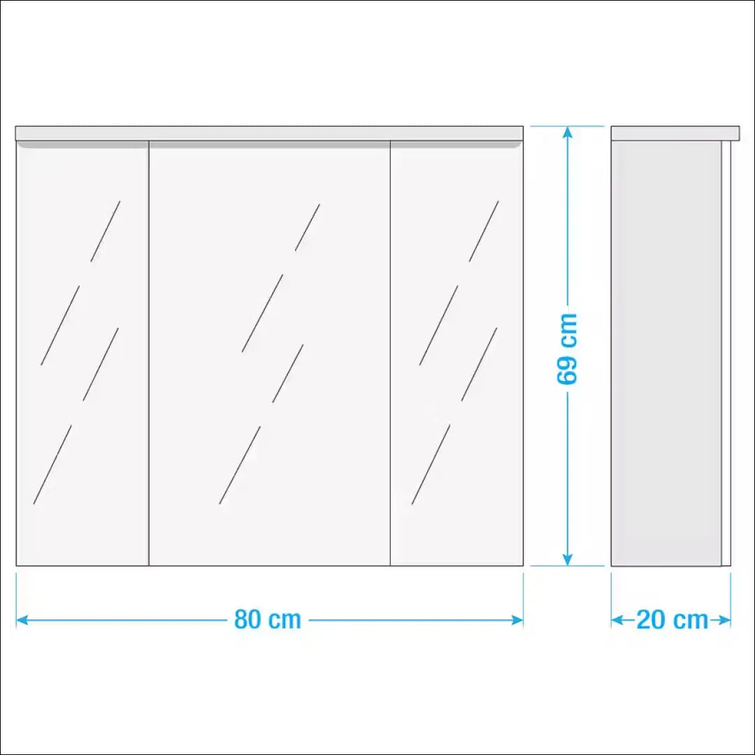 Pakabinama vonios spintelė su apšvietimu KI1287 - €68 Save 50% 50-100, __label:Pristatymas 1-2 d.d., color-ruda,