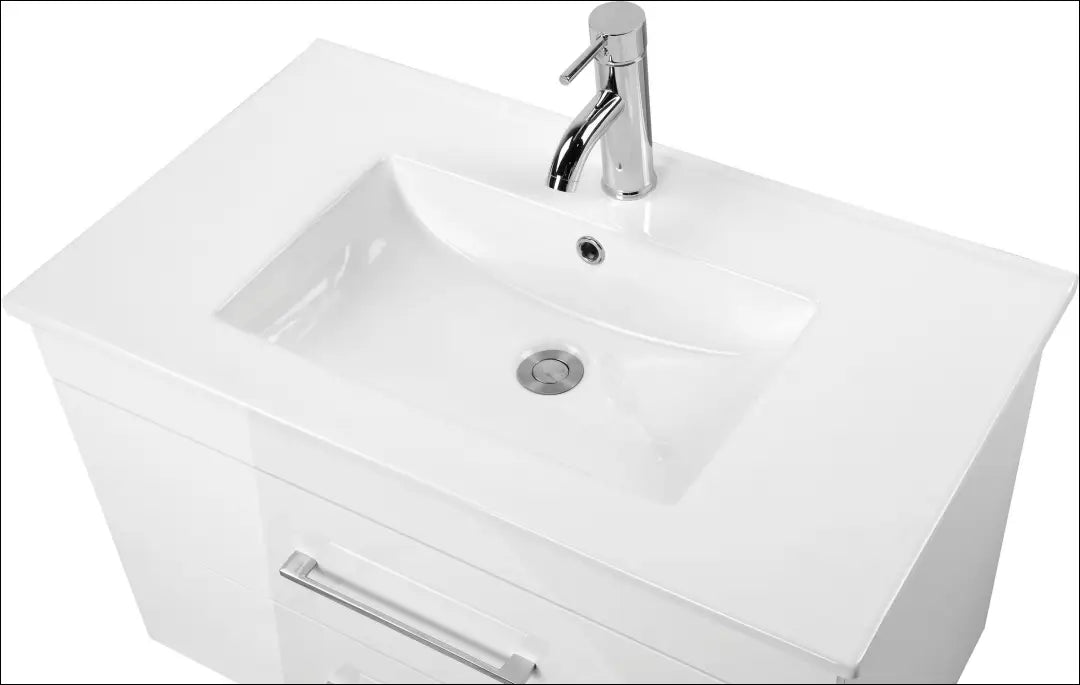Pakabinama vonios spintelė su kriaukle KI1786 - €145 Save 50% 100-200, __label:Pristatymas 1-2 d.d., color-balta,