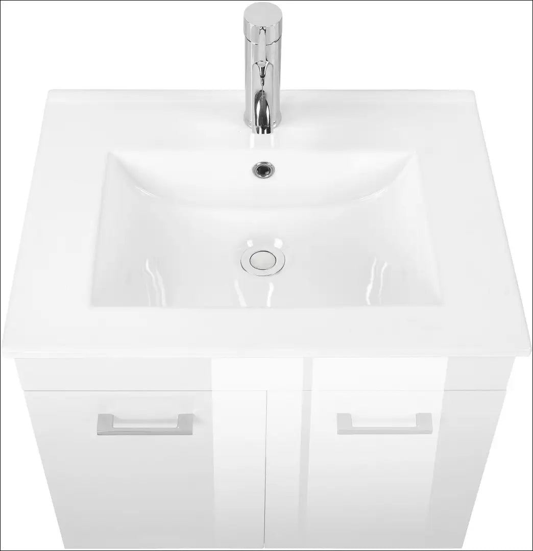 Pakabinama vonios spintelė su praustuvu KI1550 - €55 Save 50% 50-100, __label:Pristatymas 1-2 d.d., color-balta,