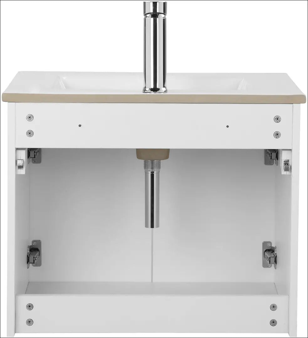 Pakabinama vonios spintelė su praustuvu KI1550 - €55 Save 50% 50-100, __label:Pristatymas 1-2 d.d., color-balta,