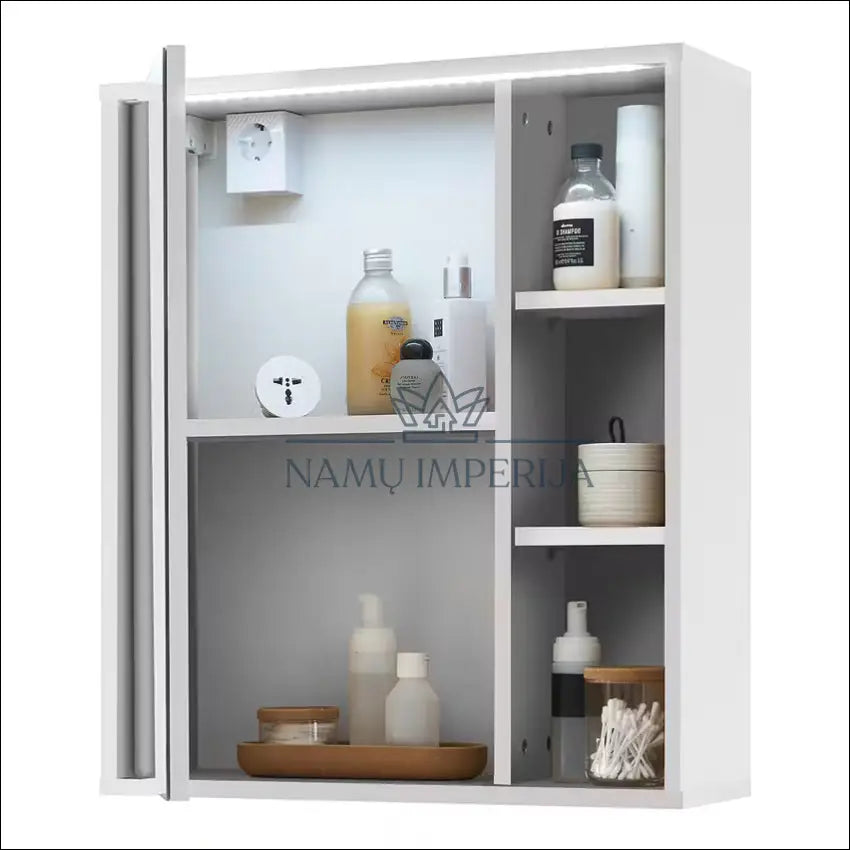 Pakabinama vonios spintelė su veidrodžiu ir LED apšvietimu KI1227 - €45 Save 50% 25-50, __label:Pristatymas 1-2 d.d.,
