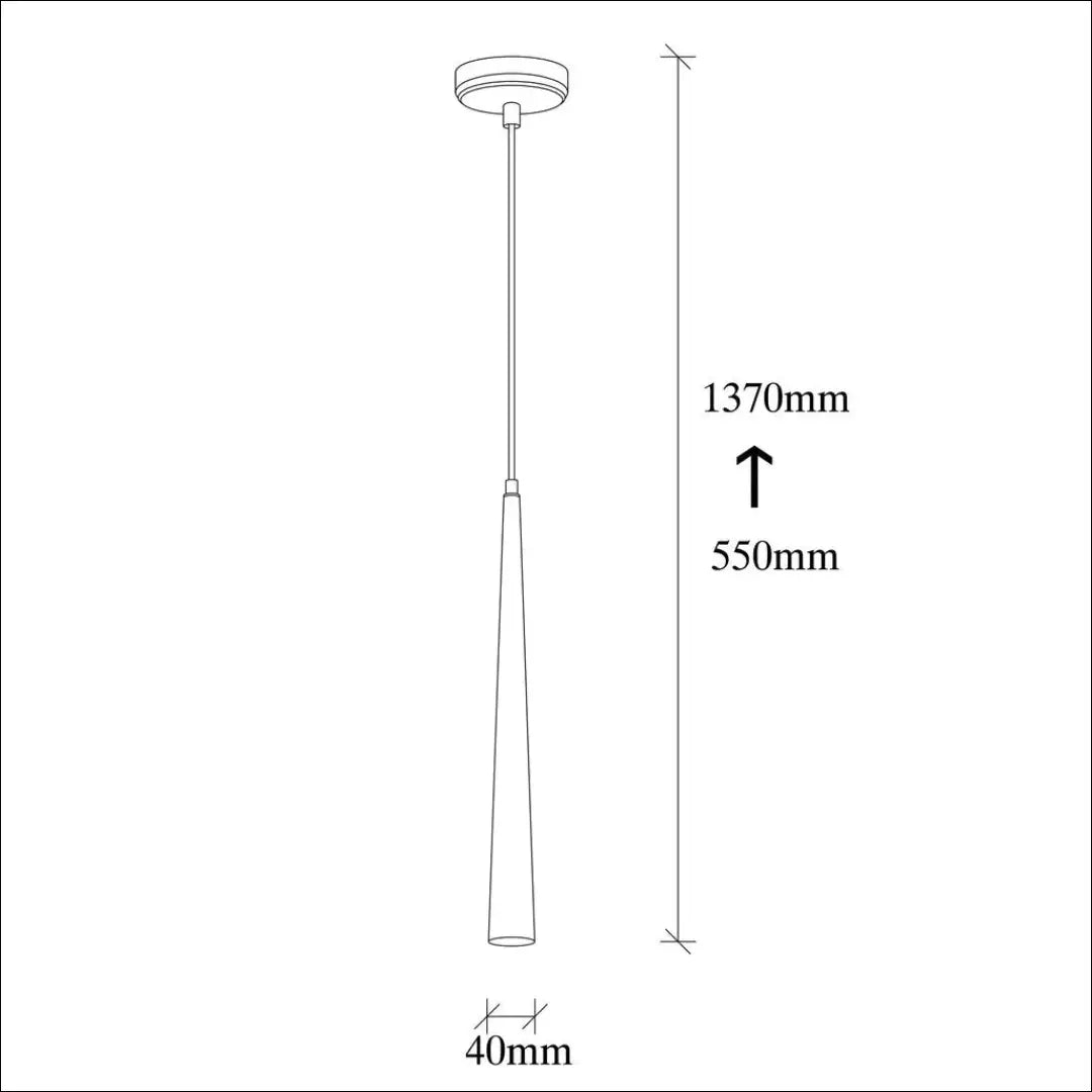 Pakabinamas LED šviestuvas DI3662 - €37 Save 65% 25-50, __label:Pristatymas 1-2 d.d., color-juoda, interjeras,