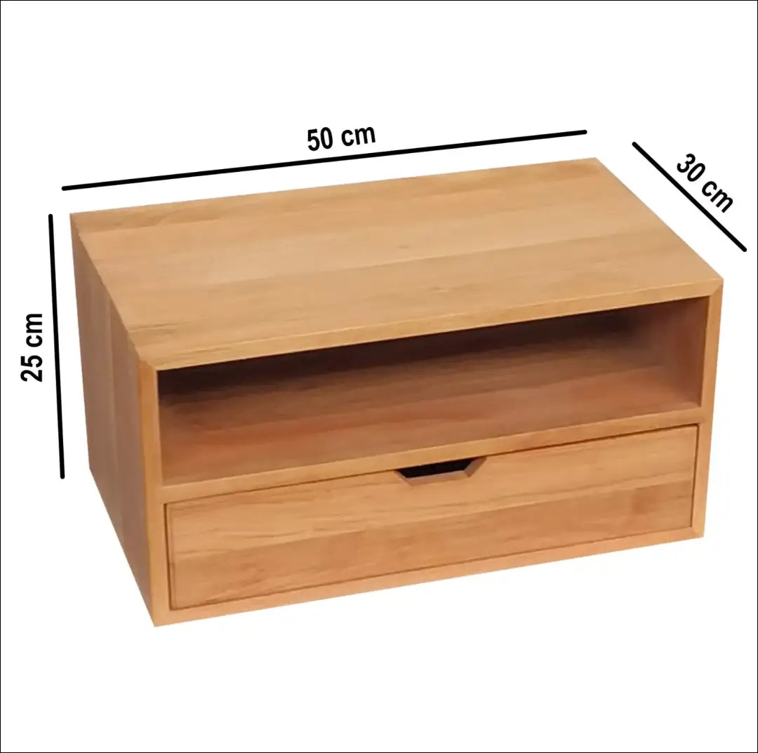 Pakabinamas naktinis staliukas GI484 - €96 Save 65% 50-100, __label:Pristatymas 1-2 d.d., color-ruda,