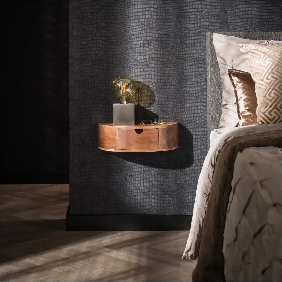 Pakabinamas naktinis staliukas GI641 - €45 Save 50% 25-50, __label:Pristatymas 1-2 d.d., color-ruda,