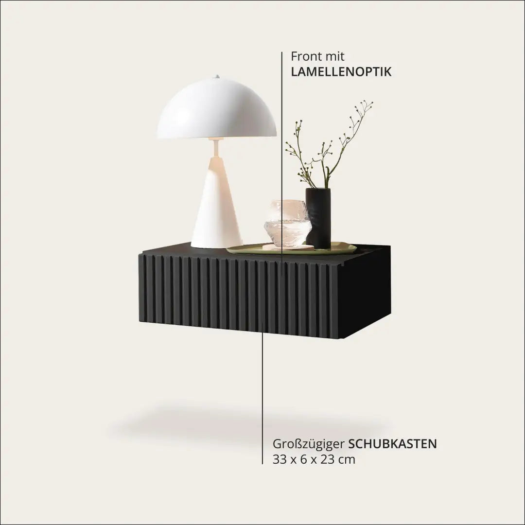 Pakabinamas naktinis staliukas GI828 - €53 Save 50% 50-100, __label:Pristatymas 1-2 d.d., color-pilka,