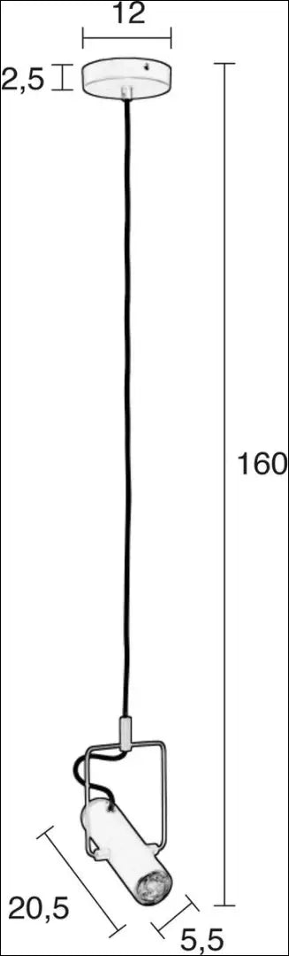 Pakabinamas šviestuvas DI10204 - €43 Save 55% 25-50, __label:Pristatymas 1-2 d.d., color-juoda, interjeras,