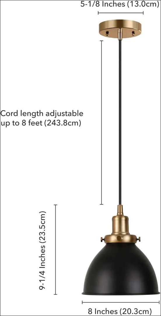 Pakabinamas šviestuvas DI10234 - €56 Save 50% 50-100, __label:Pristatymas 1-2 d.d., color-auksine, color-juoda,