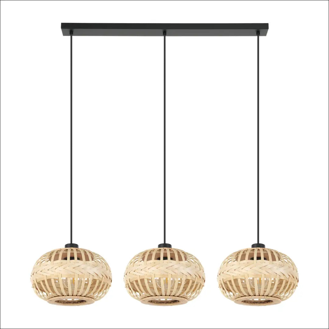 Pakabinamas šviestuvas DI10335 - €73 Save 50% 50-100, __label:Pristatymas 1-2 d.d., color-juoda, color-ruda, interjeras