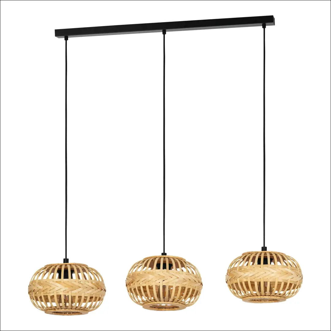 Pakabinamas šviestuvas DI10335 - €73 Save 50% 50-100, __label:Pristatymas 1-2 d.d., color-juoda, color-ruda, interjeras