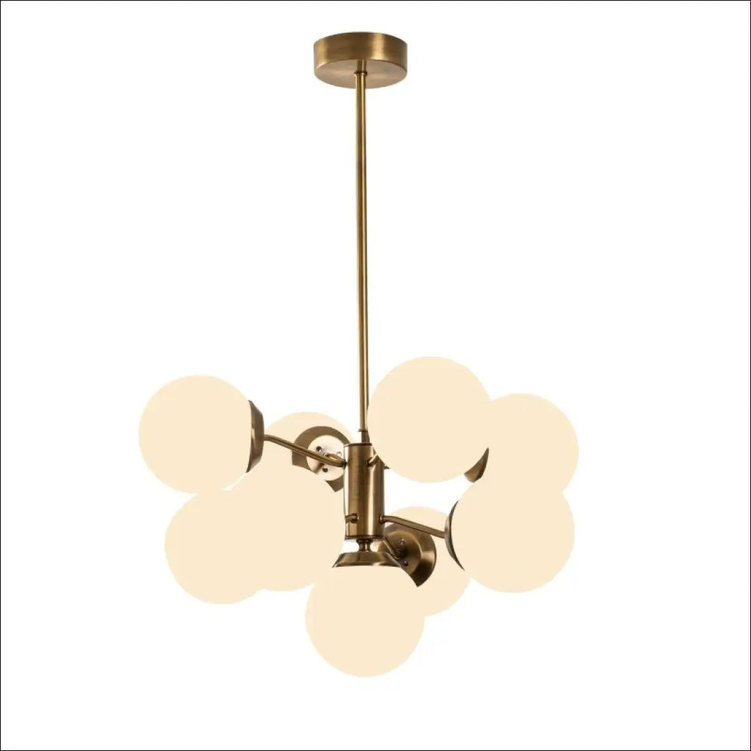 Pakabinamas šviestuvas DI10383 - €135 Save 50% 100-200, __label:Pristatymas 1-2 d.d., color-auksine, color-balta,