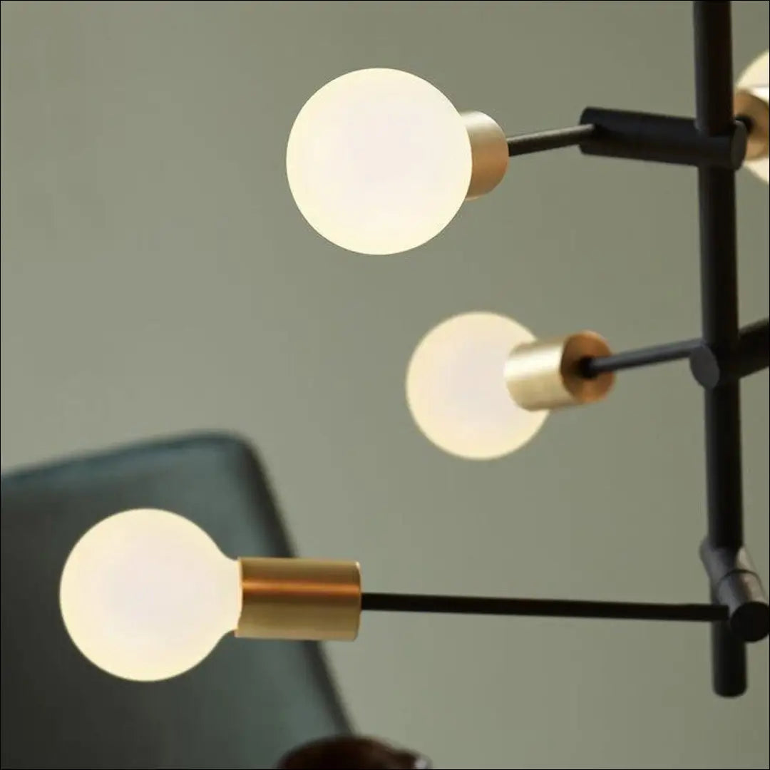 Pakabinamas šviestuvas DI10400 - €64 Save 55% 50-100, __label:Pristatymas 1-2 d.d., color-auksine, color-juoda,