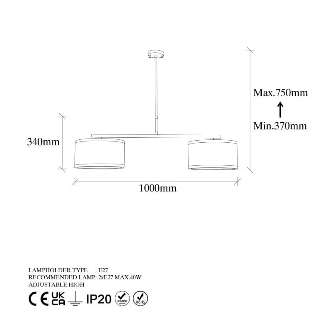 Pakabinamas šviestuvas DI10508 - €67 Save 55% 50-100, __label:Pristatymas 1-2 d.d., color-auksine, color-kremas,