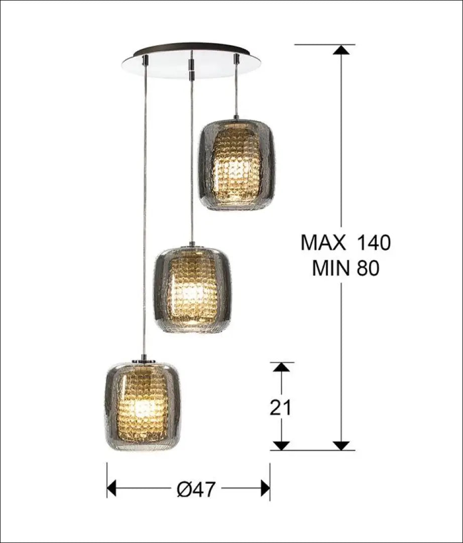 Pakabinamas šviestuvas DI10668 - €147 Save 50% 100-200, __label:Pristatymas 1-2 d.d., color-juoda, color-sidabrine,