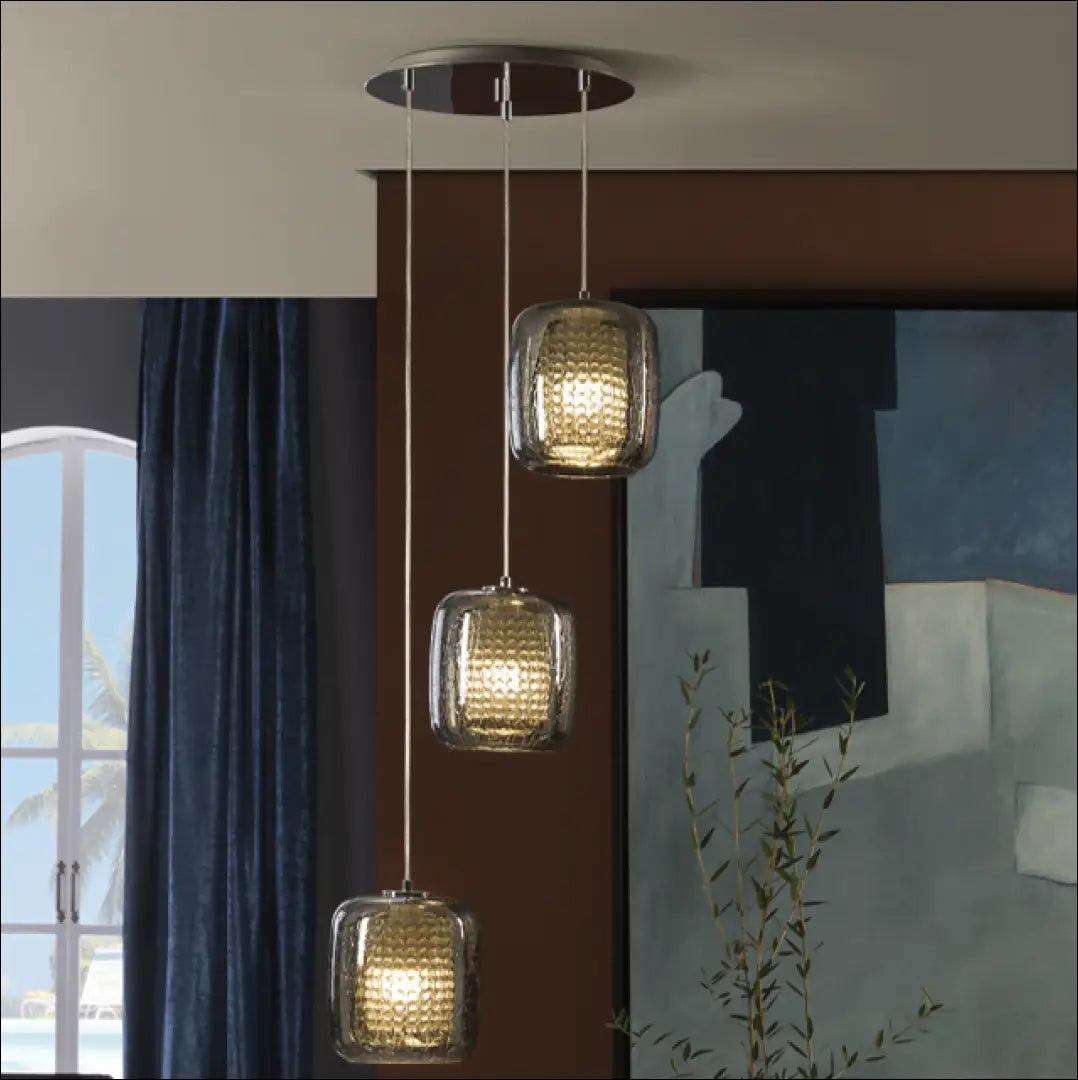 Pakabinamas šviestuvas DI10668 - €147 Save 50% 100-200, __label:Pristatymas 1-2 d.d., color-juoda, color-sidabrine,