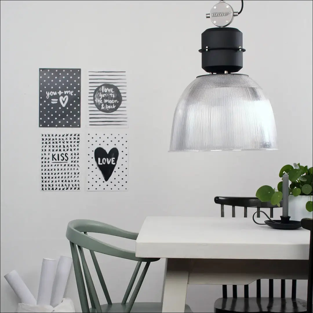 Pakabinamas šviestuvas DI11038 - €72 Save 50% 50-100, __label:Pristatymas 1-2 d.d., color-juoda, interjeras,