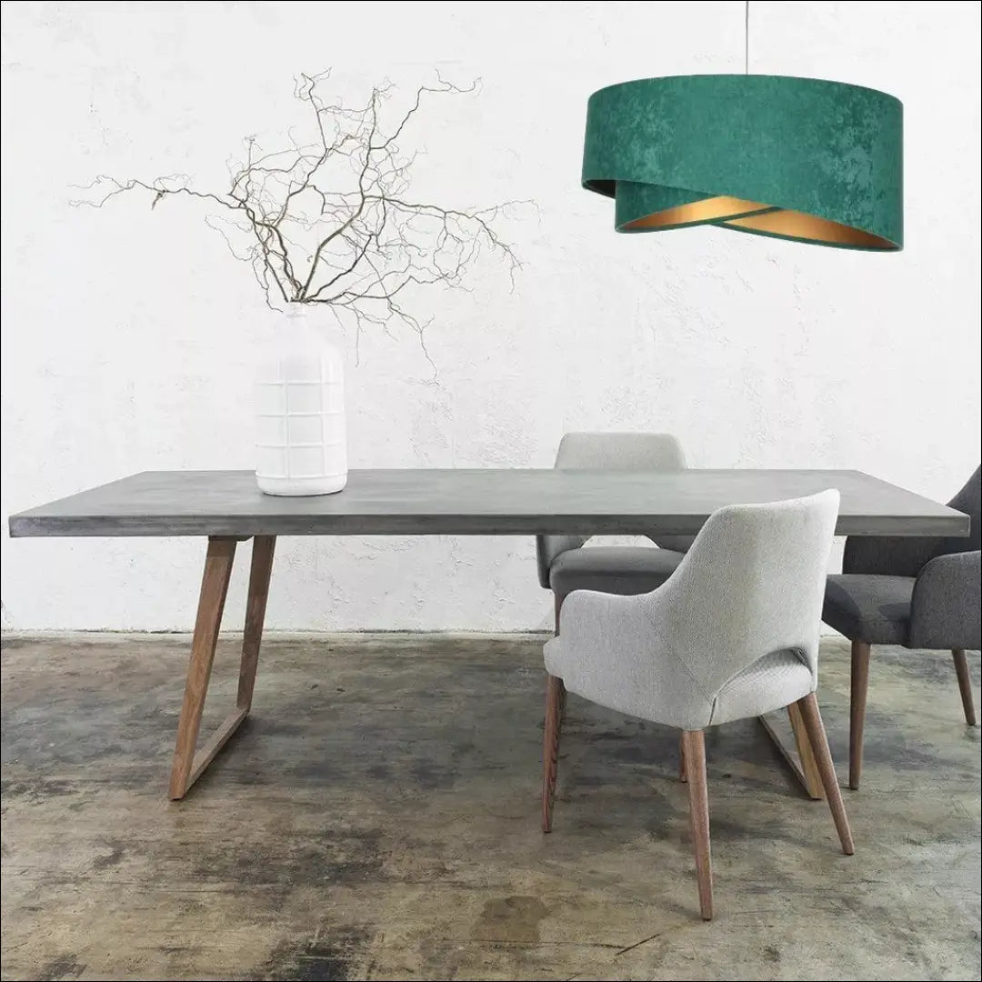 Pakabinamas šviestuvas DI11039 - €44 Save 50% 25-50, __label:Pristatymas 1-2 d.d., color-auksine, color-zalia,